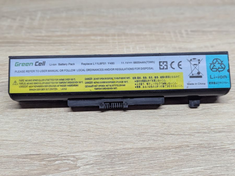 Б/В Акумуляторна батарея Green Cell L11L6F01, Y480