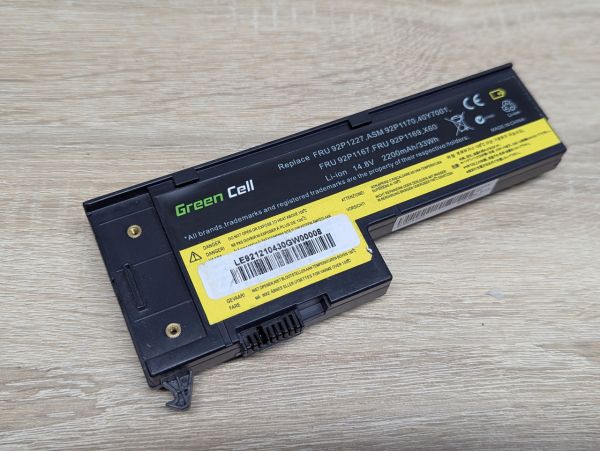 Б/В Акумуляторна батарея Green Cell FRU 92P1227, ASM 92P1170