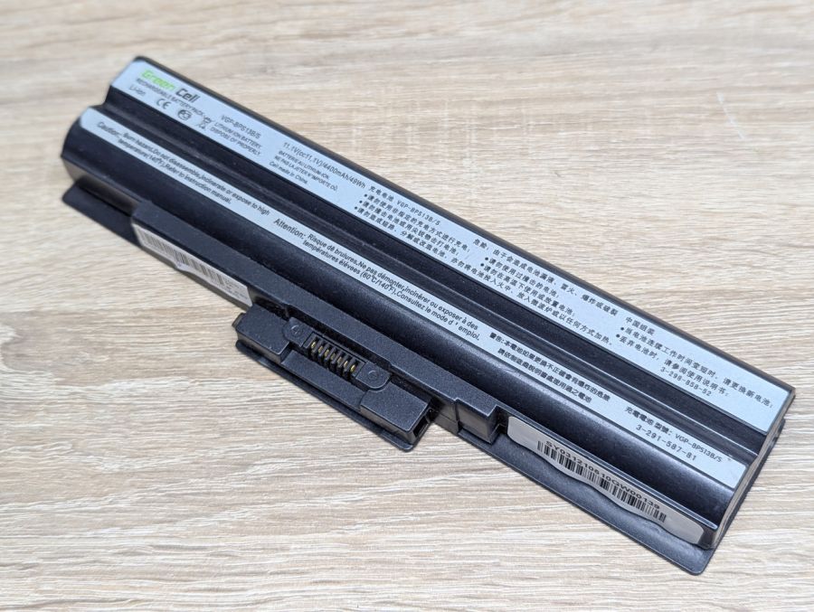 Б/В Акумуляторна батарея Green Cell VGP-BPS13B\S