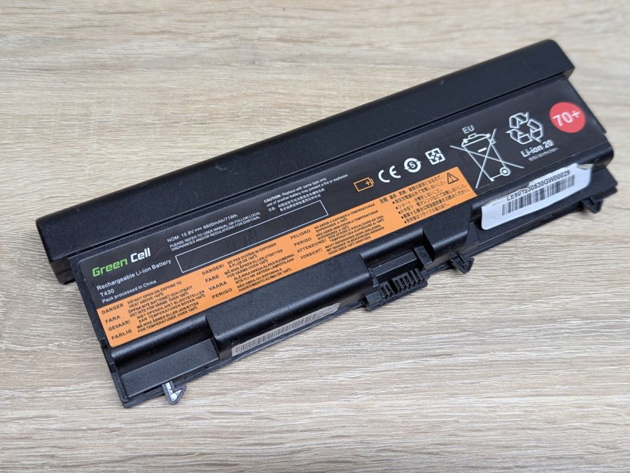 Б/В Акумуляторна батарея Green Cell T430