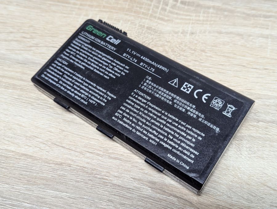 Б/В Акумуляторна батарея Green Cell BTY-L75
