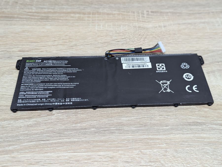 Б/В Акумуляторна батарея Green Cell AC14B18J