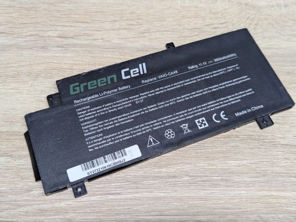 Б/В Акумуляторна батарея Green Cell VAIO-CA48