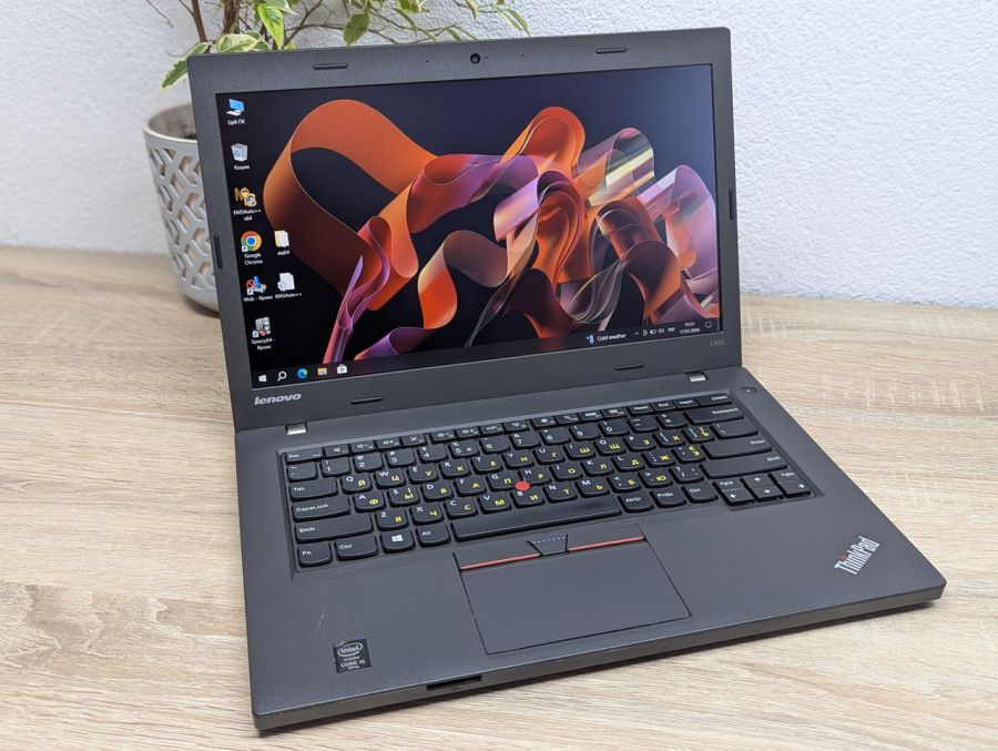 Ноутбук Б/В Lenovo ThinkPad L450, Intel Core i5-5300U, DDR3 8GB, SSD 128GB, 14" Full HD