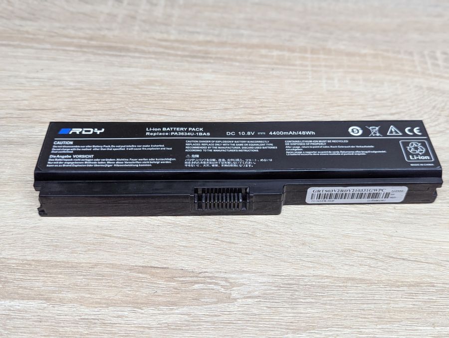 Б/В Акумуляторна батарея RDY PA3634U-1BAS [ProductHub SKU RDY-3634U]
