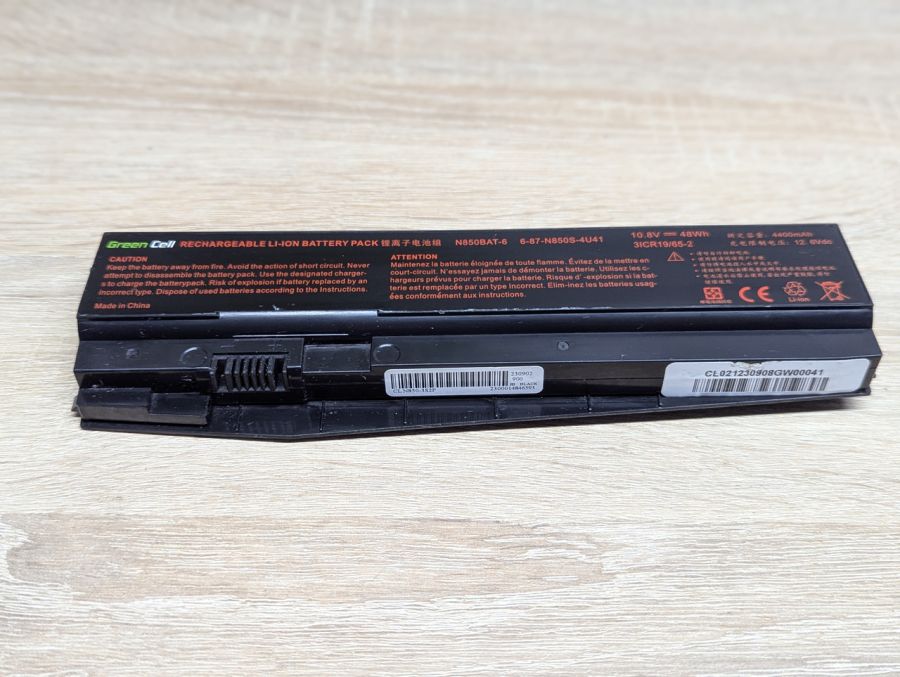 Б/В Акумуляторна батарея Green Cell N850BAT-6 [ProductHub SKU GC-50BAT]