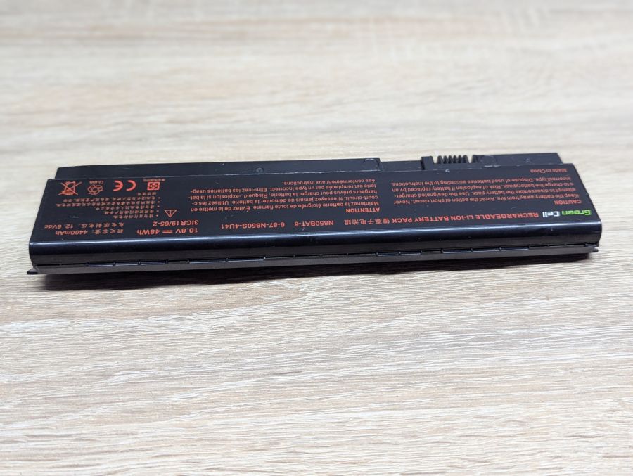 Б/В Акумуляторна батарея Green Cell N850BAT-6 [ProductHub SKU GC-50BAT]