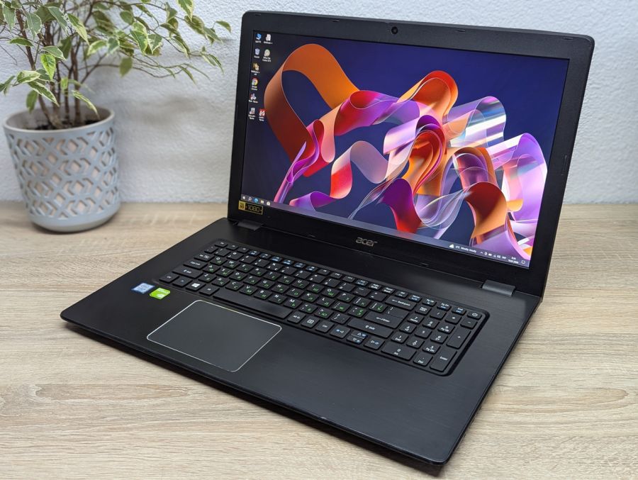 Ноутбук Б/В Acer Aspire E5-774, Intel Core i5-7200U, DDR4 16 GB, SSD 128GB + HDD 500GB, NVIDIA GeForse 940MX 2Gb, 17" Full HD