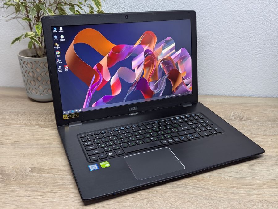 Ноутбук Б/В Acer Aspire E5-774, Intel Core i5-7200U, DDR4 16 GB, SSD 128GB + HDD 500GB, NVIDIA GeForse 940MX 2Gb, 17" Full HD