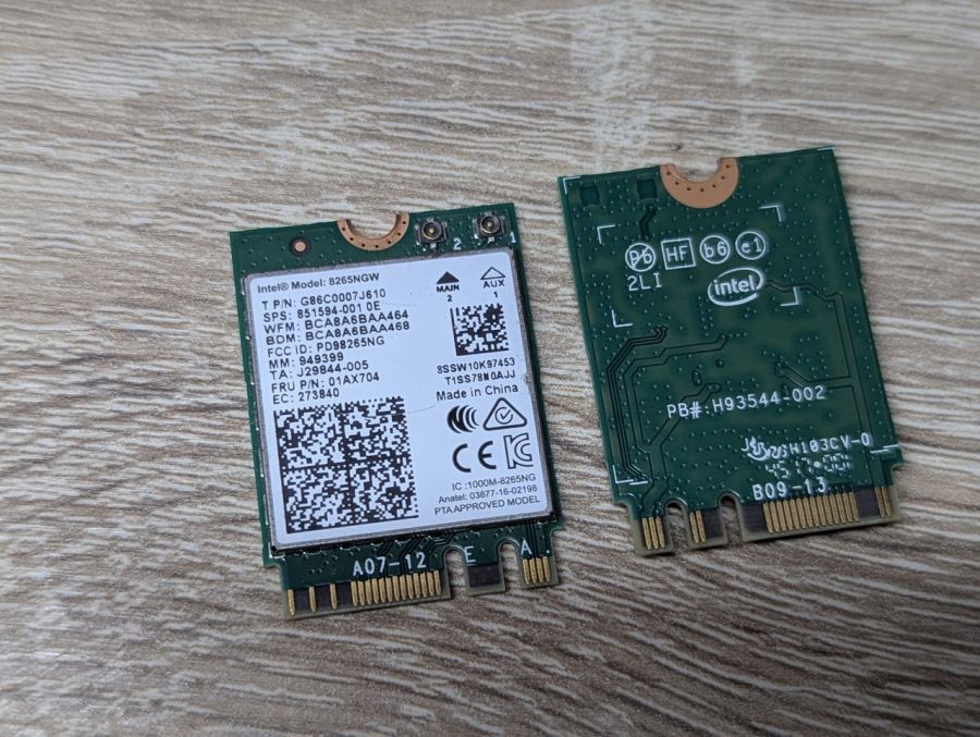 Б/В Модуль Wi-Fi Intel Dual Band Wireless 8265NGW