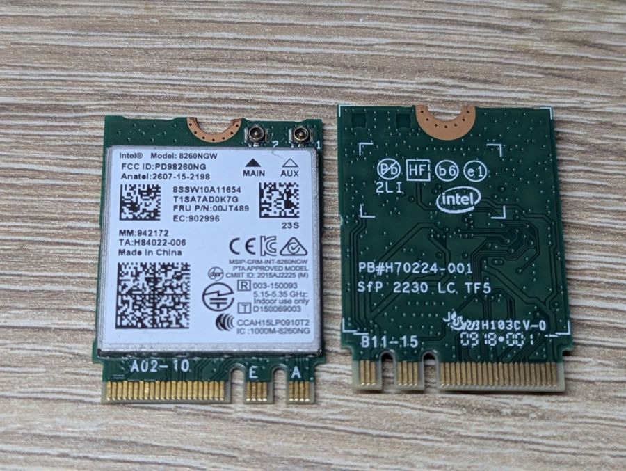 Б/В Модуль Wi-Fi Intel Dual Band Wireless-AC 8260NGW [ProductHub SKU 8260NGW]