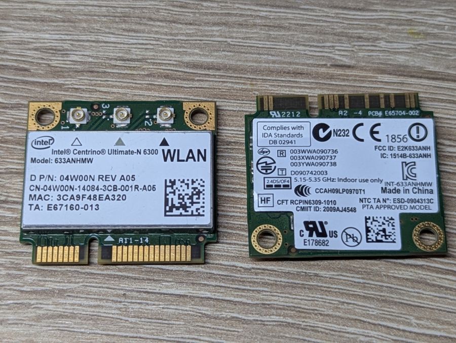 Б/В Wi-fi модуль Intel Centrino Ultimate-N 6300 \ 633ANHMW