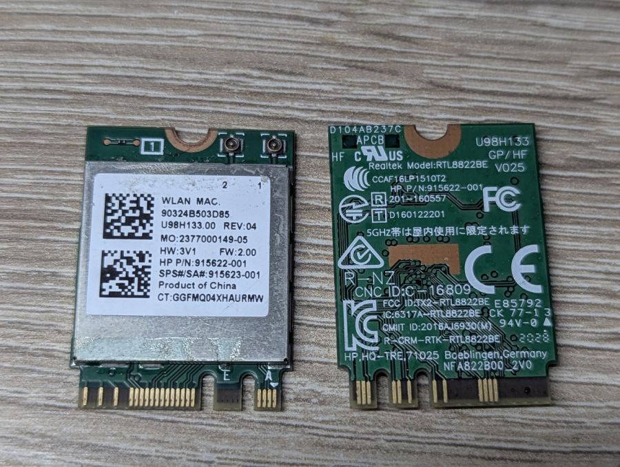 Б/В Wi-fi модуль HP Realtek RTL8822BE