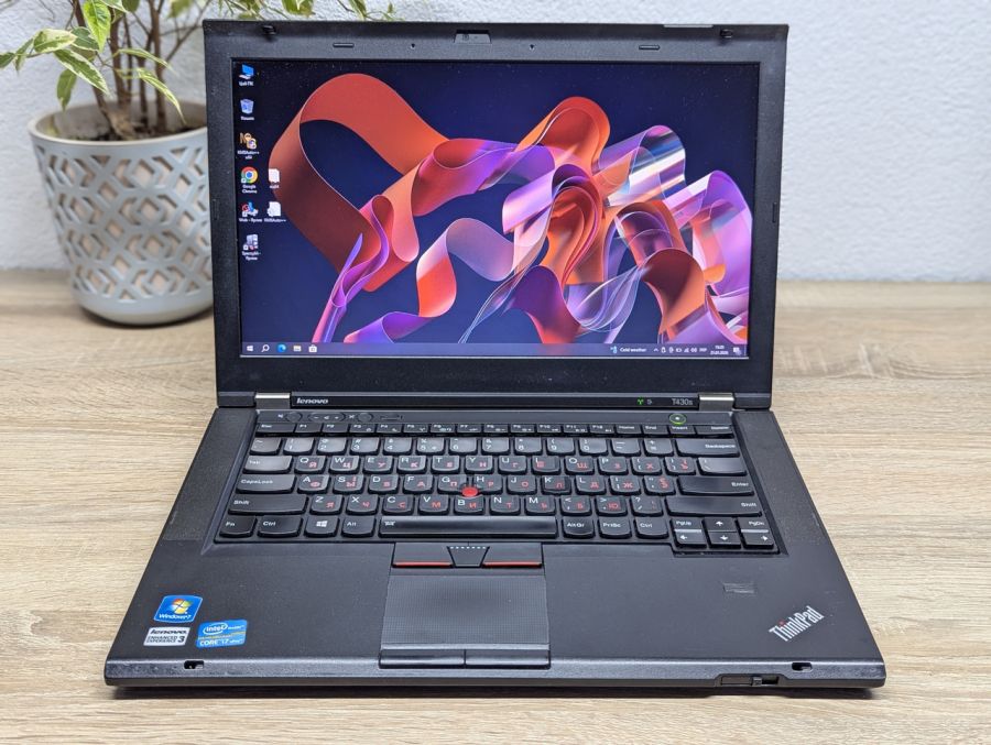 Ноутбук Б/В Lenovo T430S, Intel Core i7-3520M, DDR3 8 GB, SSD 256GB, NVIDIA NVS 5200M 1Gb, 14"