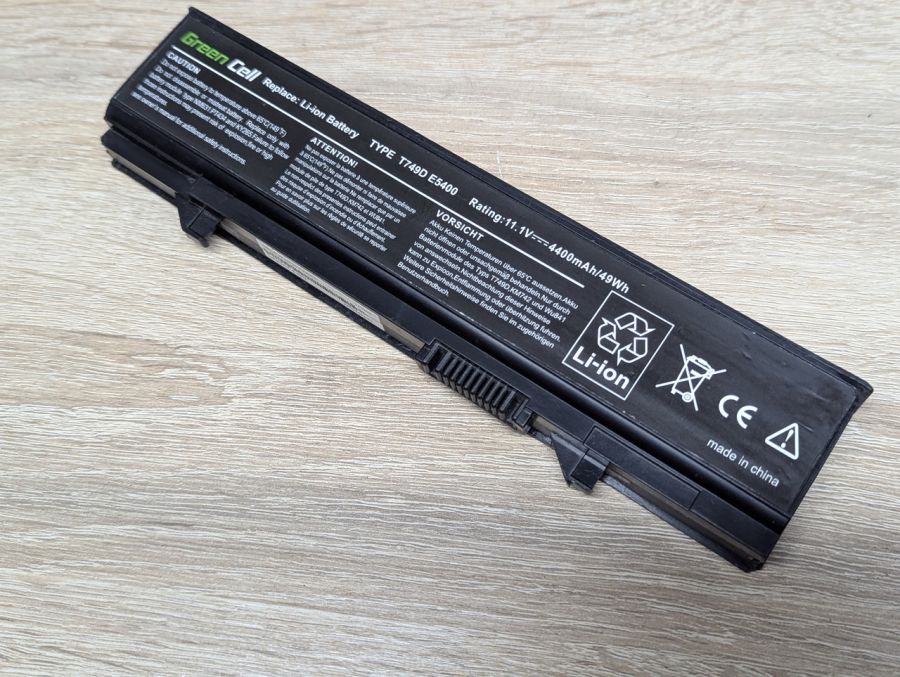 Б/В Акумуляторна батарея Green Cell T749D E5400
