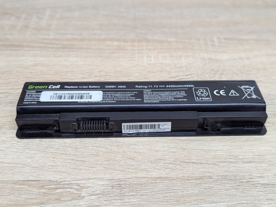 Б/В Акумуляторна батарея Green Cell G069H \ A840