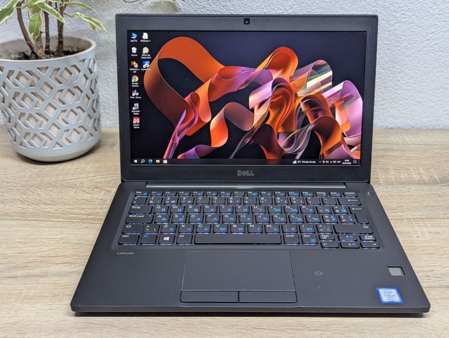 Ноутбук Б/В Dell Latitude 7280, Intel Core i5-7300U, DDR4 8 GB, SSD 128GB, 12" HD