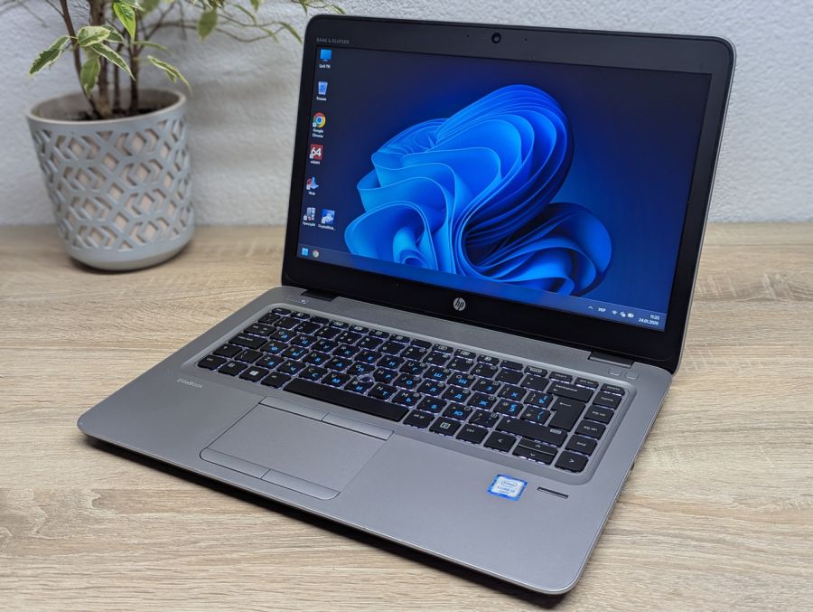 Уцінка! Ноутбук Б/В HP EliteBook 840 G3, Intel Core i5-6200U, DDR4 8 GB, SSD 128GB, 14" Full HD