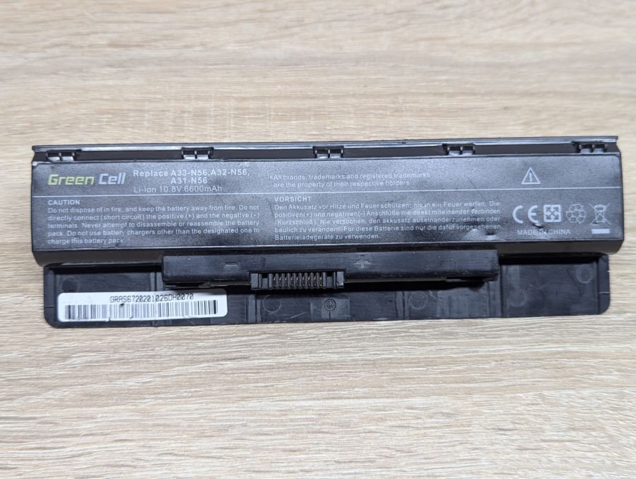 Б/В Акумуляторна батарея Green Cell A33-N56,A32-N56, A31-N56 [ProductHub SKU A33-N56]