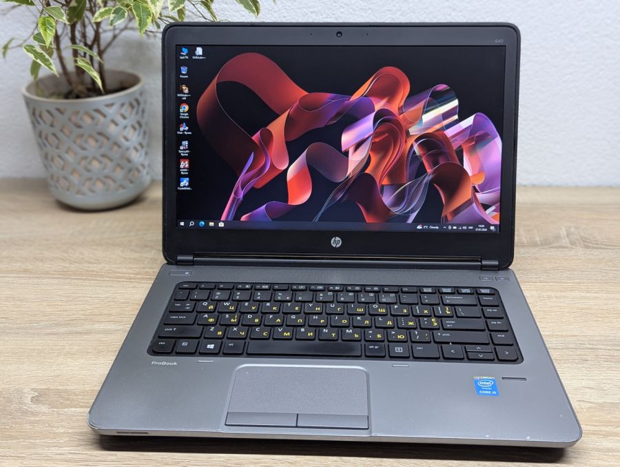 Уцінка! Ноутбук Б/В HP ProBook 640 G1, Intel Core i5-4210M, DDR3 8 GB, SSD 128GB, 14" HD