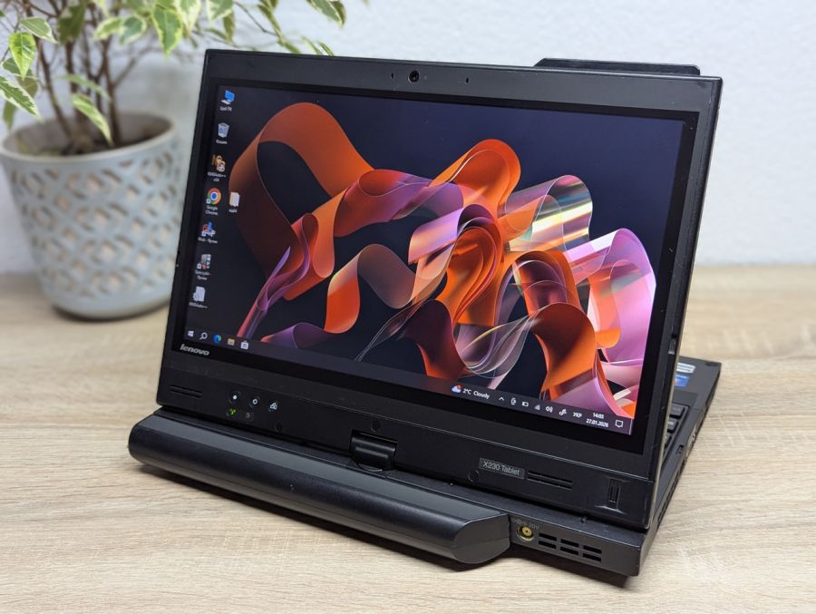 Ноутбук Б/В Lenovo X230 Tablet, Intel Core i5-3320M, DDR3 8 GB, SSD 128GB, 12.5" Сенсор