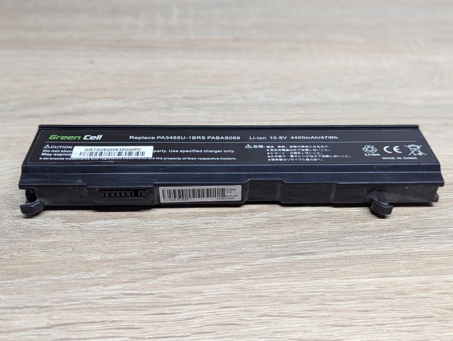 Б/В Акумуляторна батарея Green Cell PA3465U-1BRS [ProductHub SKU GC-3465U]