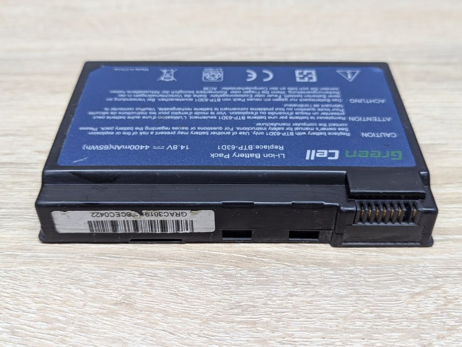 Б/В Акумуляторна батарея Green Cell BTP-63D1