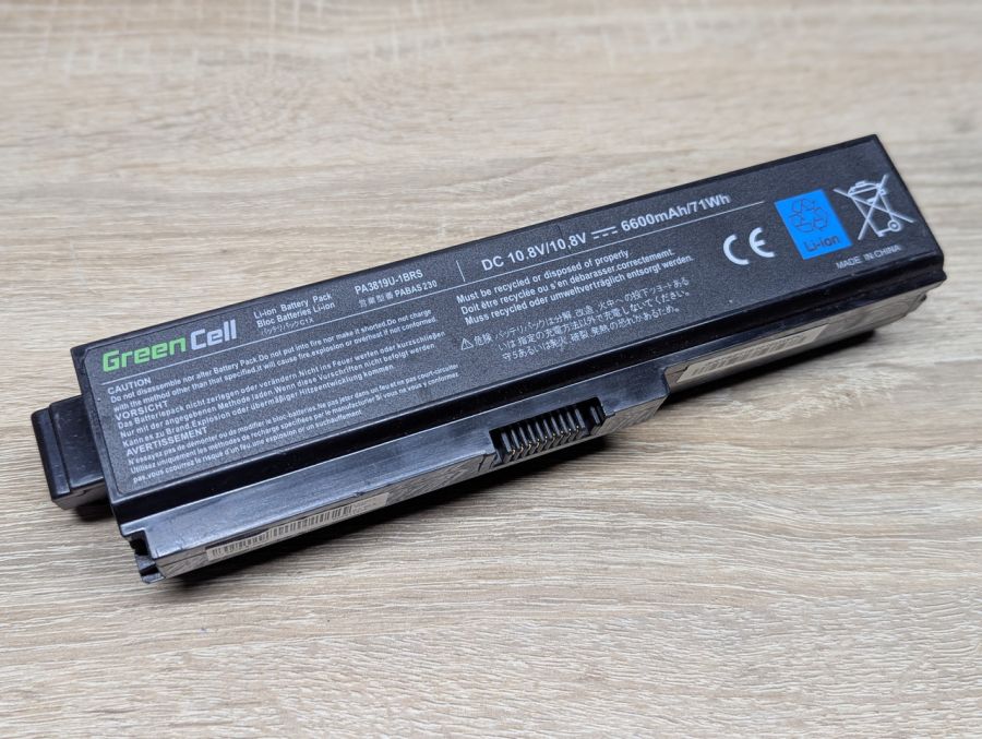 Б/В Акумуляторна батарея Green Cell PA3819U-1BRS