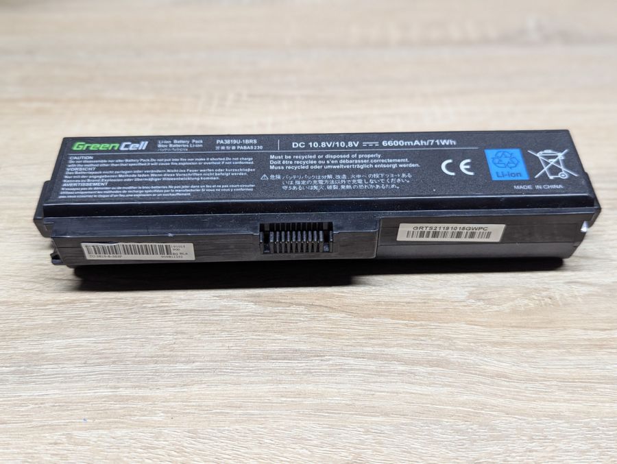 Б/В Акумуляторна батарея Green Cell PA3819U-1BRS