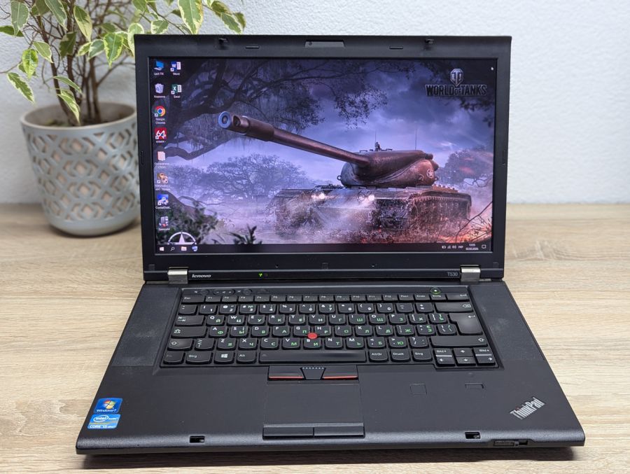 Ноутбук Б/В Lenovo T530, Intel Core i5-3380M, DDR3 8 GB, HDD 500GB, 15.6" Full HD