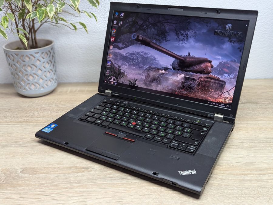 Ноутбук Б/В Lenovo T530, Intel Core i5-3380M, DDR3 8 GB, HDD 500GB, 15.6" Full HD