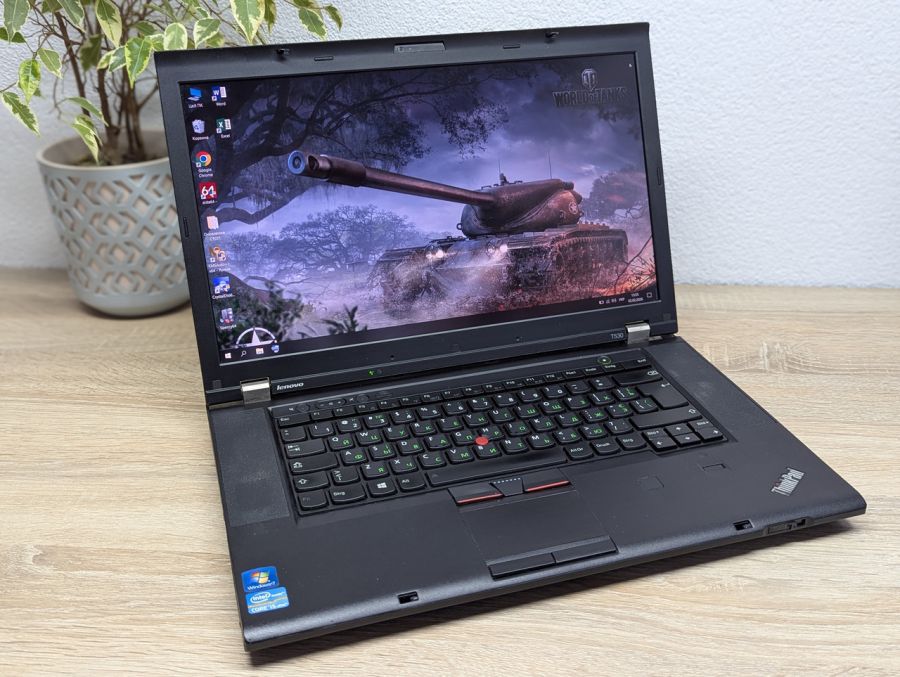 Ноутбук Б/В Lenovo T530, Intel Core i5-3380M, DDR3 8 GB, HDD 500GB, 15.6" Full HD