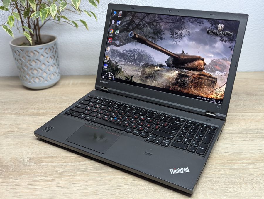 Ноутбук Б/В Lenovo T540P, Intel Core i7-4710MQ, DDR3 8 GB, SSD 128GB, NVIDIA GeForce GT 730M 1Gb, 15.6" (2880x1620)