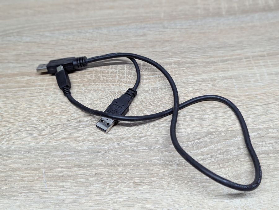 Б/В Кабель 2*USB Type-A male—USB mini 5 pin male