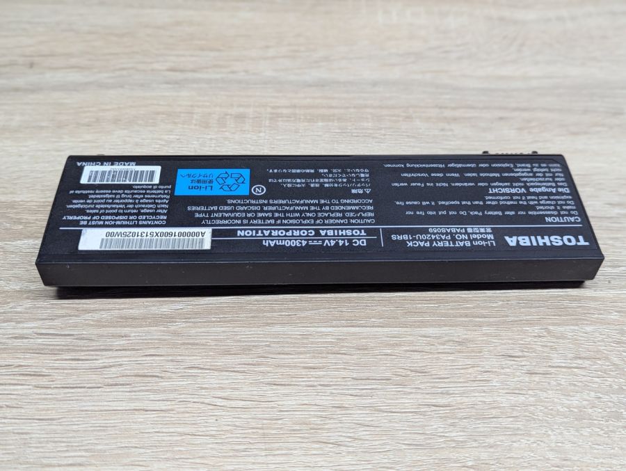 Б/В Акумуляторна батарея Toshiba PA3420U-1BRS (PABAS059)