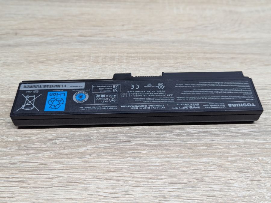 Б/В Акумуляторна батарея Toshiba PA3817U-1BRS
