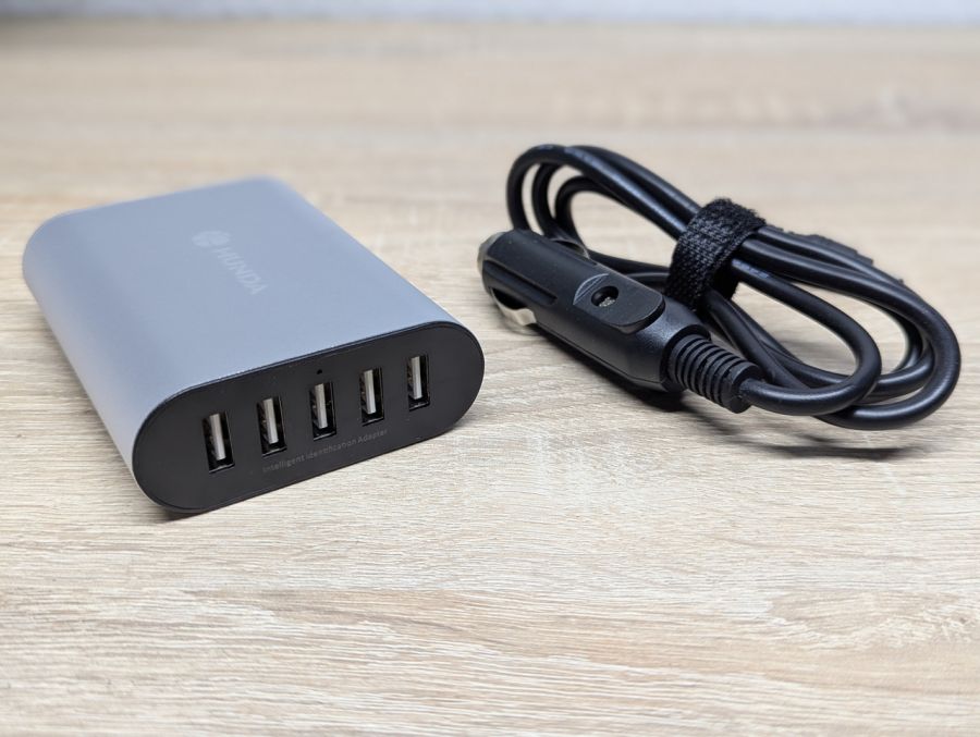 Новий Автомобільний зарядний пристрій HUNDA USB Car Charger HDD-HDD10A-0524