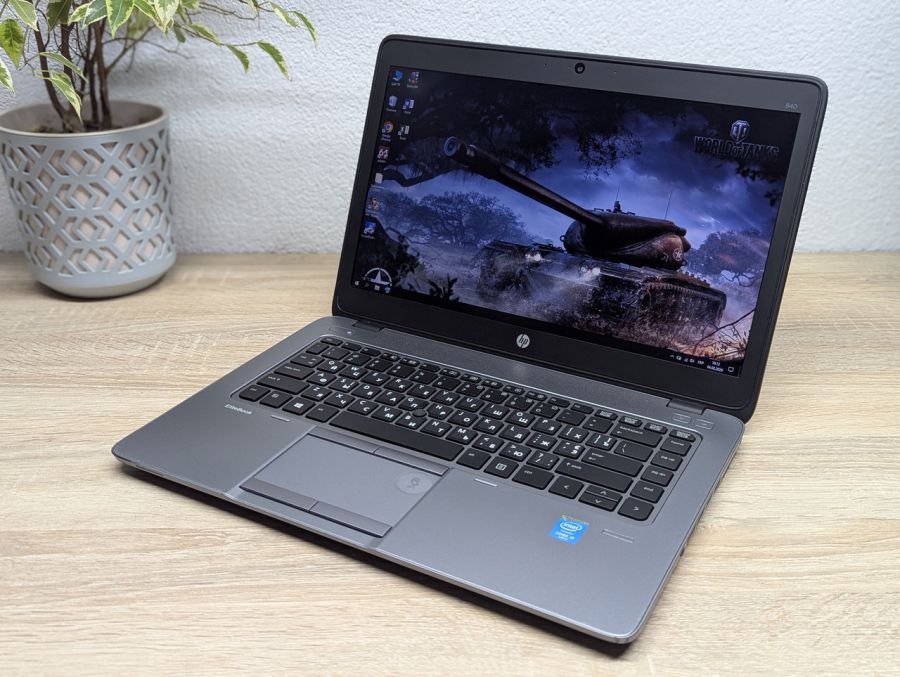 Уцінка! Ноутбук Б/В HP EliteBook 840 G2, Intel Core i5-5300U, DDR3 8 GB, SSD 128GB, 14" HD