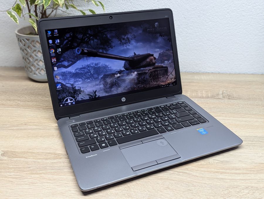 Ноутбук Б/В HP EliteBook 840 G2, Intel Core i5-5300U, DDR3 8GB, SSD 128GB, 14" HD