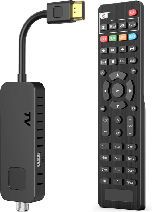 Новий Цифровий супутниковий ресивер Dcolor DVB-S/S2 HD TV Stick