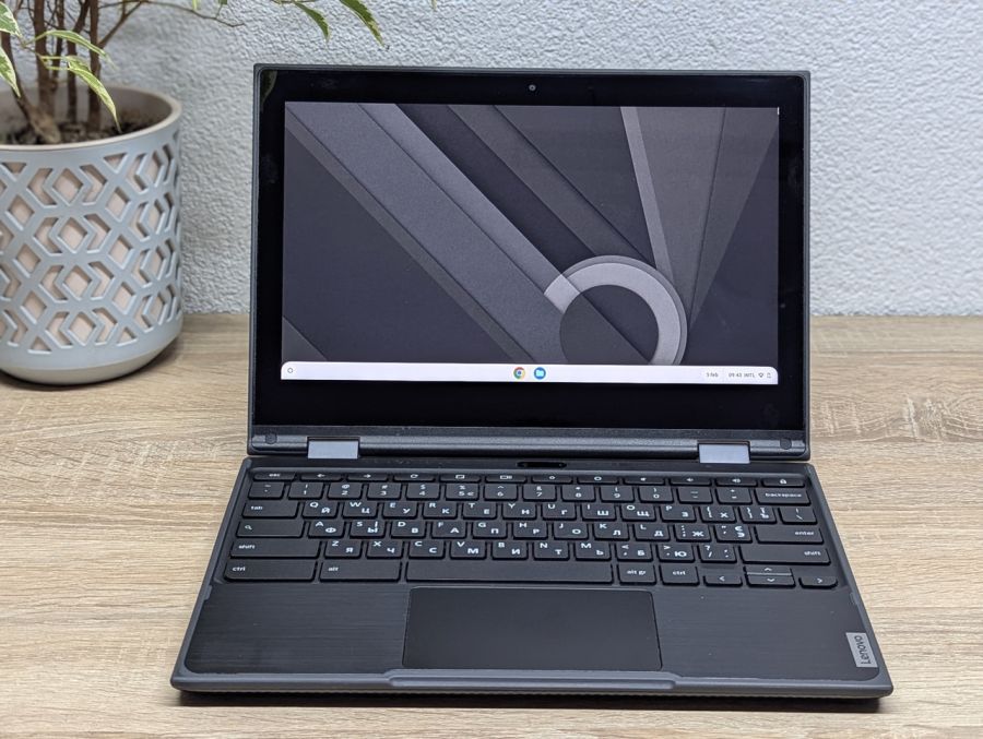 Ноутбук Б/В Lenovo 300E Chromebook Gen2, Intel Celeron N4000, DDR3 4 GB, SSD 32GB, 11.6"