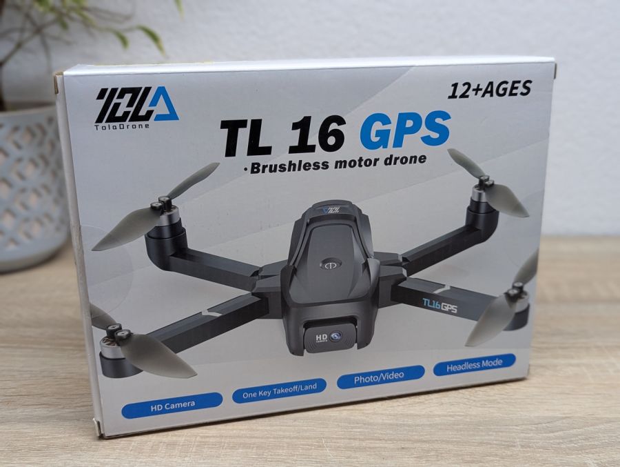 Новий Дрон TolaDrone TL 16 GPS TLMO-A01