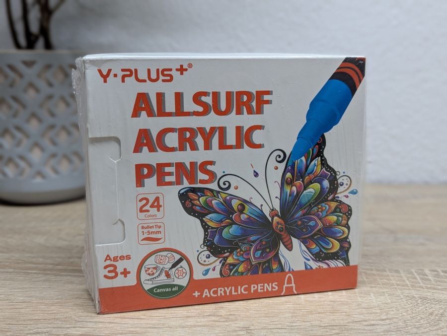 Новий Набір акрилових маркерів Y-Plus Allsurf 24 кольори