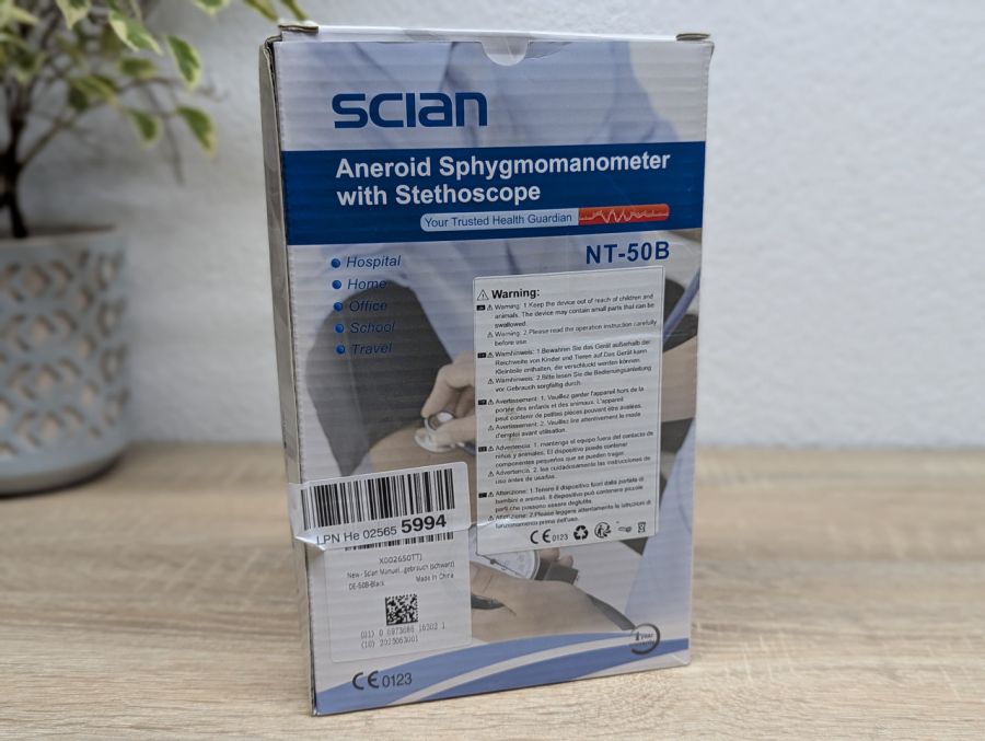 Новий Тонометр Scian зі стетоскопом NT-50B
