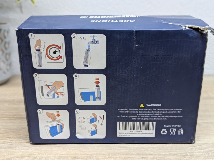 Новий Водні фільтри Arethone HDD891 для кавомашини De'Longhi