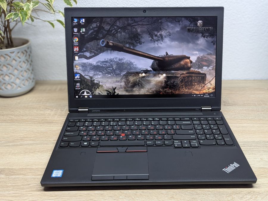 Уцінка! Ноутбук Б/В Lenovo ThinkPad P50, Intel Core i7-6700HQ, DDR4 16 GB, SSD 512GB, NVIDIA Quadro M1000M 4 gb, 15.6" Full HD