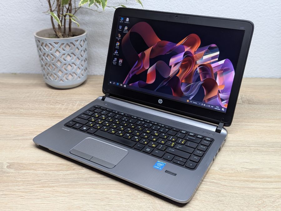 Ноутбук Б/В HP ProBook 430 G2, Intel Core i5-5200U, DDR3 8 GB, SSD 256GB, 12.5" HD