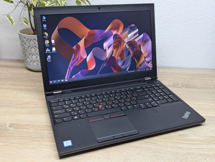 Ноутбук Б/В Lenovo ThinkPad P51, Intel Core i7-7700HQ, DDR4 16 GB, SSD 256GB + SSD 128GB, NVIDIA Quadro M1200 4Gb, 15.6" Full HD