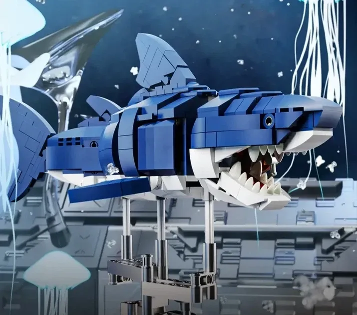 Новий Конструктор Insoon Deep Sea Shark Semi-Machinery
