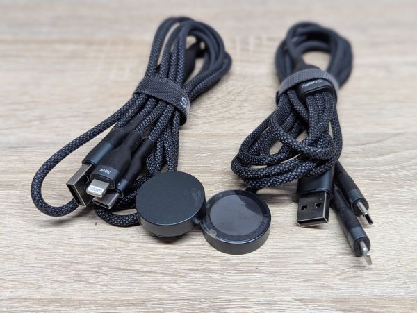 Новий Кабель SooPii 3-в-1 Lightning,USB-C,та бездротова зарядка для Apple Watch
